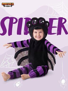 Spooktacular Creations Halloween Spider Costume for Kids